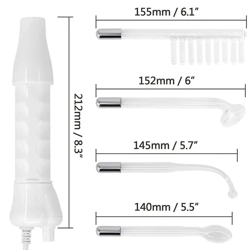 Portable High Frequency Facial Machine Wand Handheld Electric Face Skin Beauty Tools Acne Treatment Device My Store