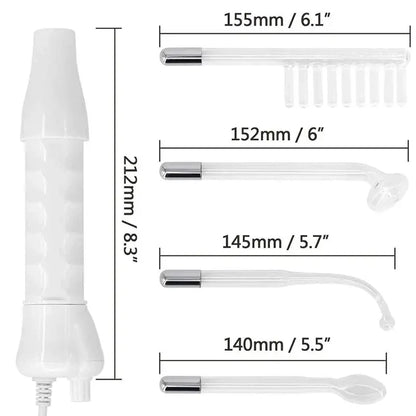 Portable High Frequency Facial Machine Wand Handheld Electric Face Skin Beauty Tools Acne Treatment Device My Store