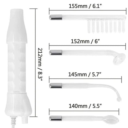 Portable High Frequency Facial Machine Wand Handheld Electric Face Skin Beauty Tools Acne Treatment Device My Store