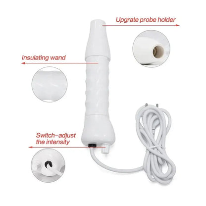 Portable High Frequency Facial Machine Wand Handheld Electric Face Skin Beauty Tools Acne Treatment Device My Store